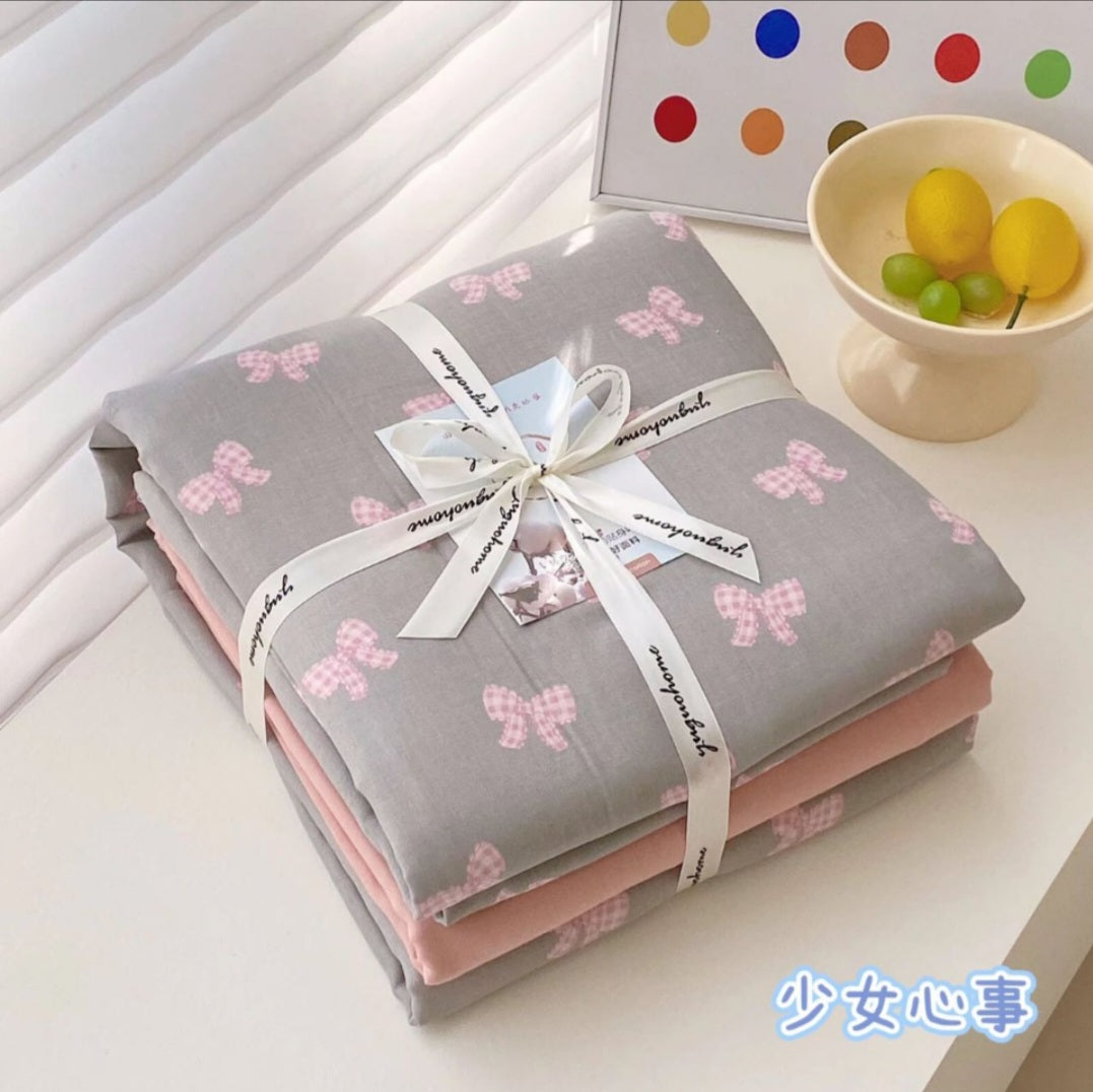 Double Yarn Cotton Bedding Set