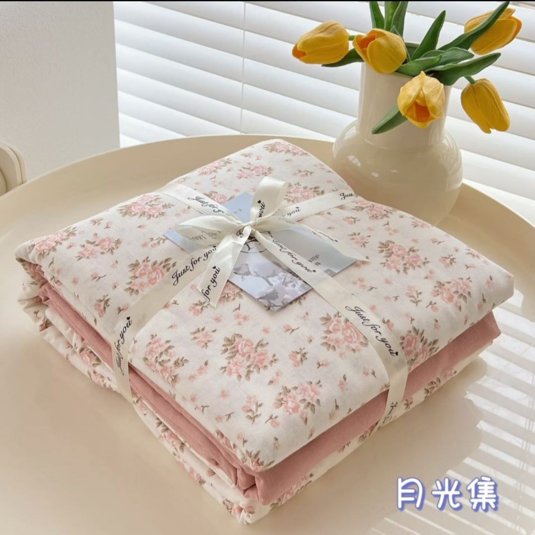 Double Yarn Cotton Bedding Set