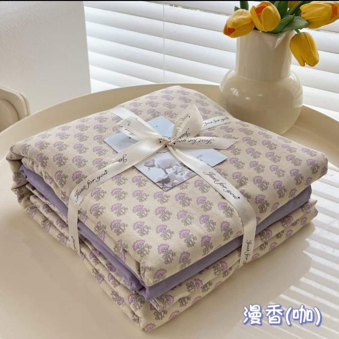 Double Yarn Cotton Bedding Set