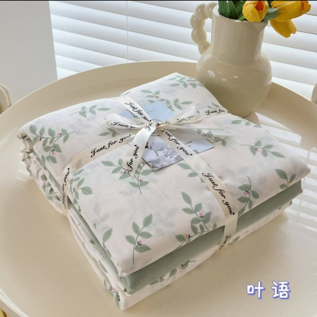 Double Yarn Cotton Bedding Set