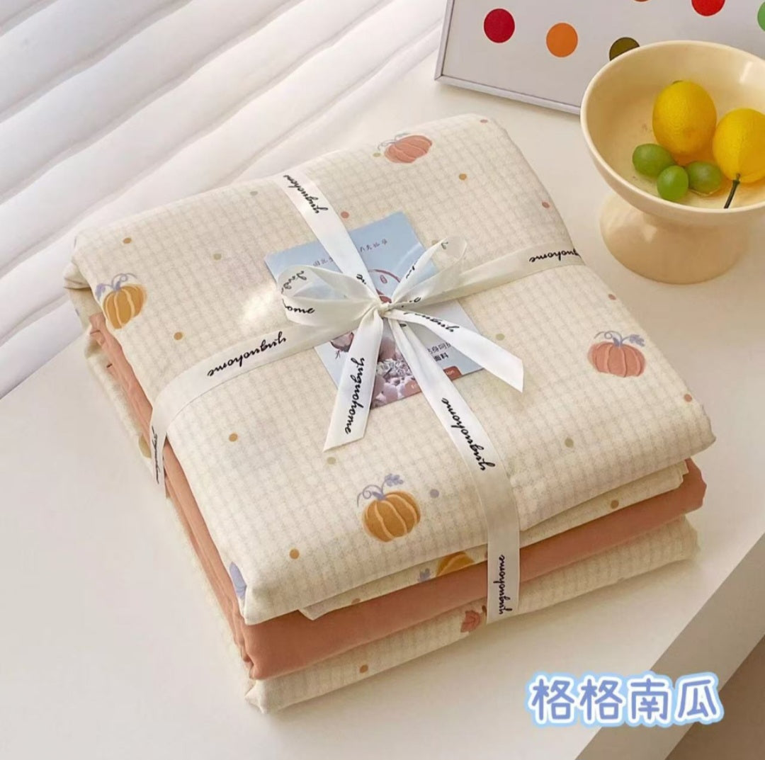 Double Yarn Cotton Bedding Set
