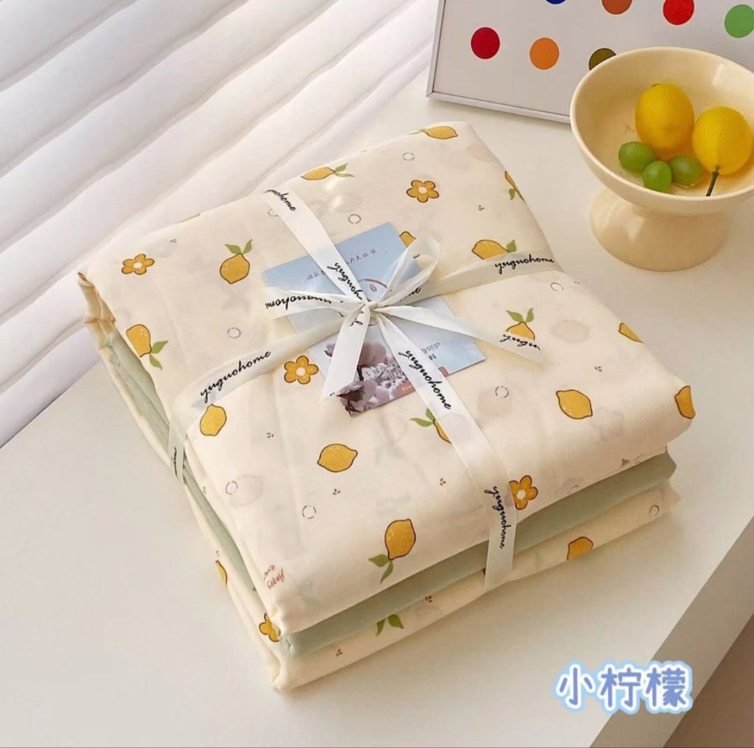 Double Yarn Cotton Bedding Set