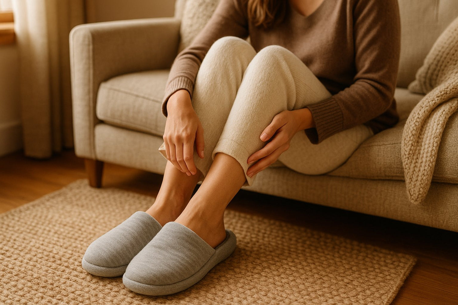 Jersey Cotton Slippers