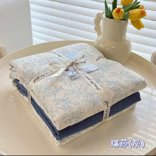 Double Yarn Cotton Bedding Set