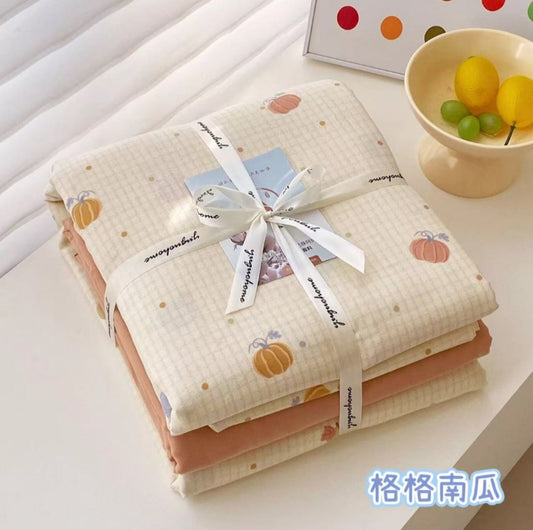 Double Yarn Cotton Bedding Set