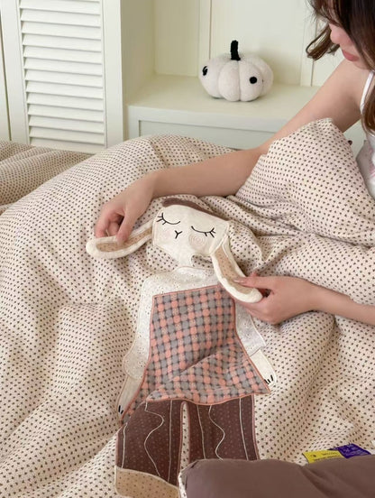 Double Yarn Cotton Quilts with Embroidery