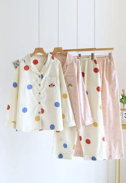 Double Yarn Cotton Pajamas
